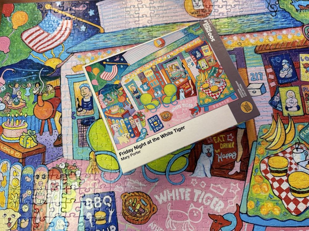 Friday Night At The White Tiger - Very Good Puzzle puzzle collectible - Main Image 2