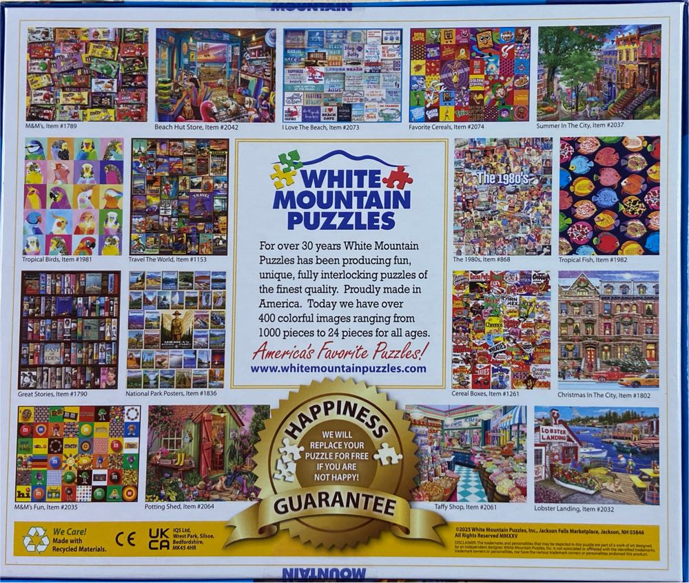 Summer Read - White Mountain puzzle collectible [Barcode 724819269372] - Main Image 4