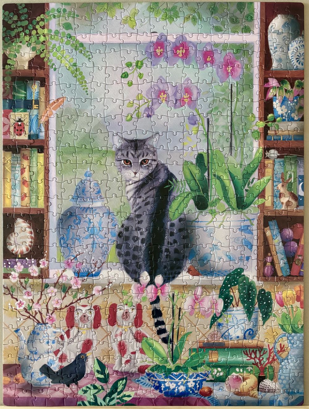 Cat In The Window- traveling - Elena Essex puzzle collectible - Main Image 2