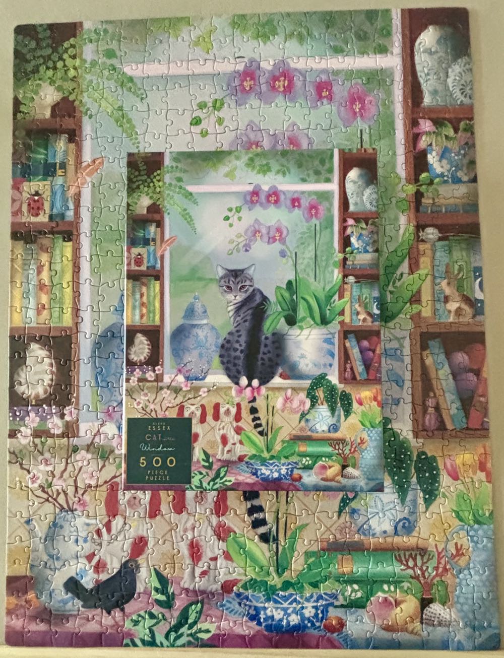 Cat In The Window- traveling - Elena Essex puzzle collectible - Main Image 3