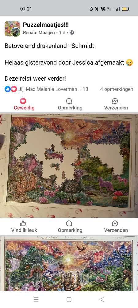 Betoverend Drakenland - Schmidt Puzzle puzzle collectible - Main Image 2