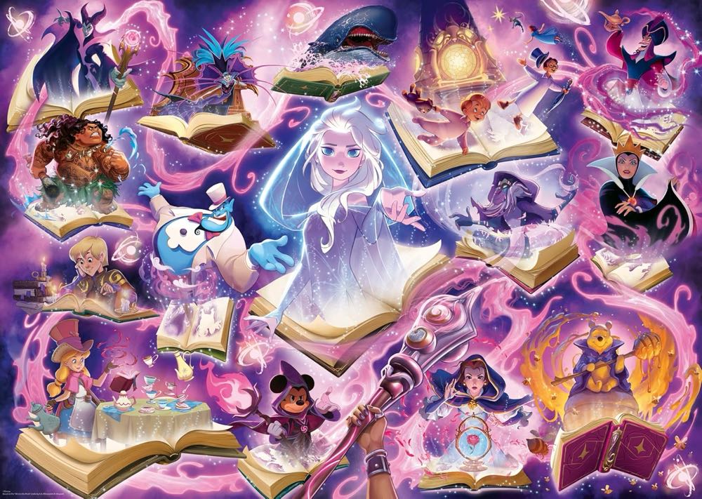Lorcana - Glimmers Of The Realm: Amethyst - Ravensburger puzzle collectible [Barcode 4005555016229] - Main Image 2