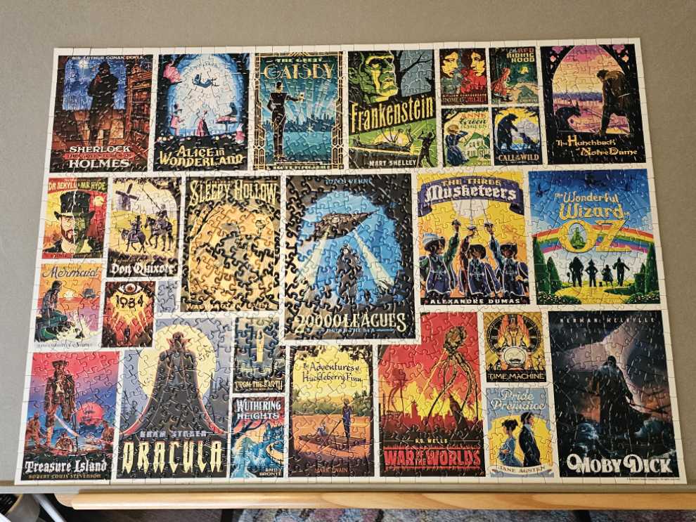 Literary Classics - Masterpieces Puzzle Conpany puzzle collectible [Barcode 7765862724169] - Main Image 2