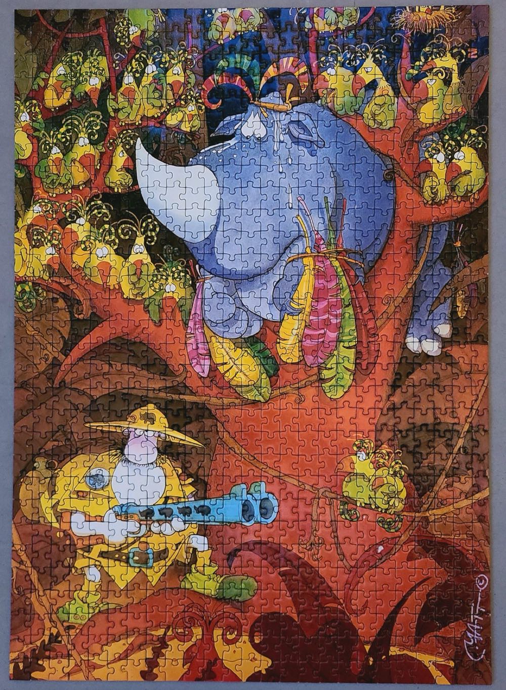 Funny Bird - Heye Puzzle puzzle collectible [Barcode 4001689085018] - Main Image 2