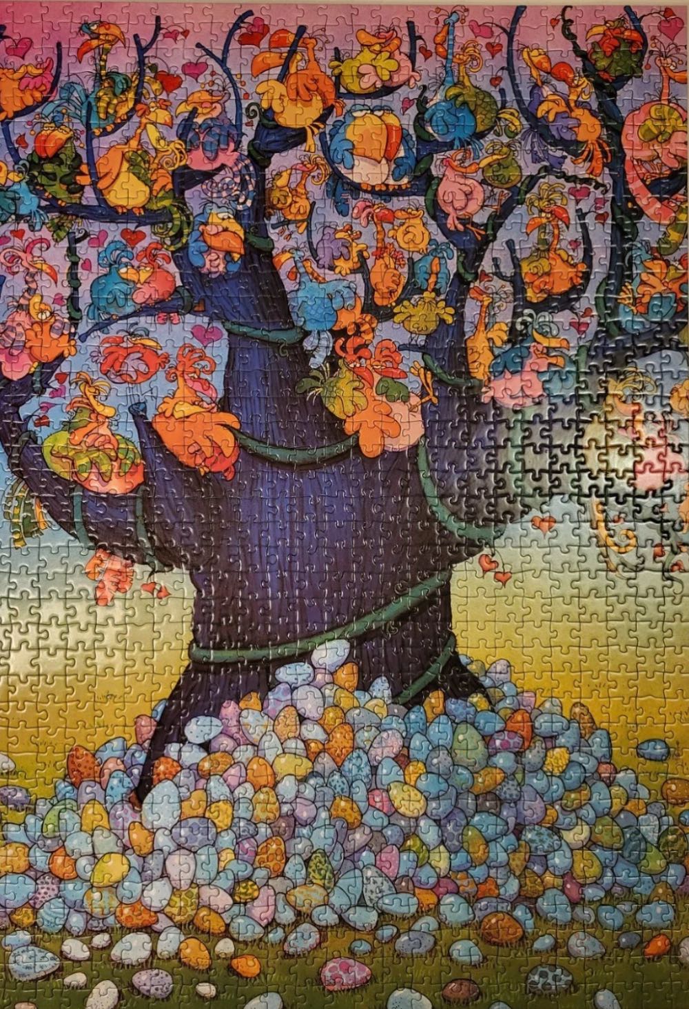 Love Birds - Heye Puzzle puzzle collectible [Barcode 4001689087814] - Main Image 4