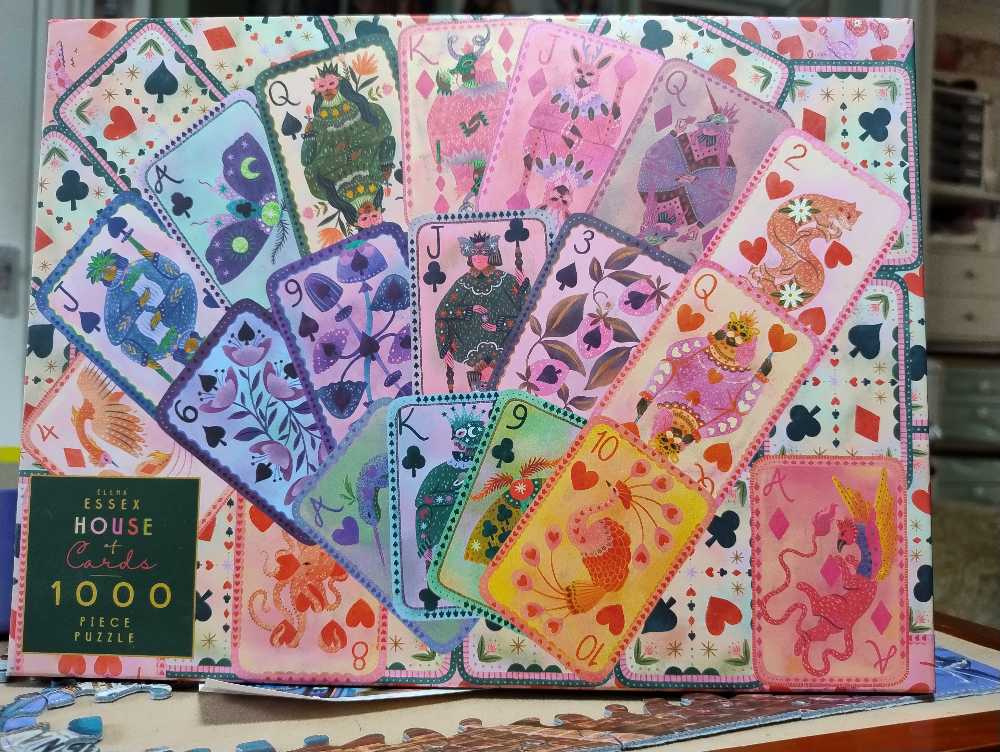 Heartfelt Collection Puzzles Piece Jigsaw Puzzle In Canister 28 X 20-inch Christmas-very Merry