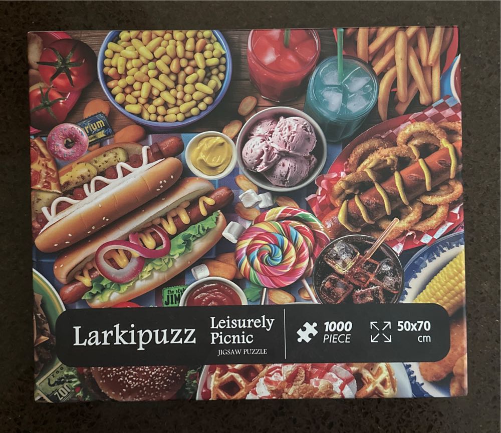 Leisurely Picnic  puzzle collectible - Main Image 2