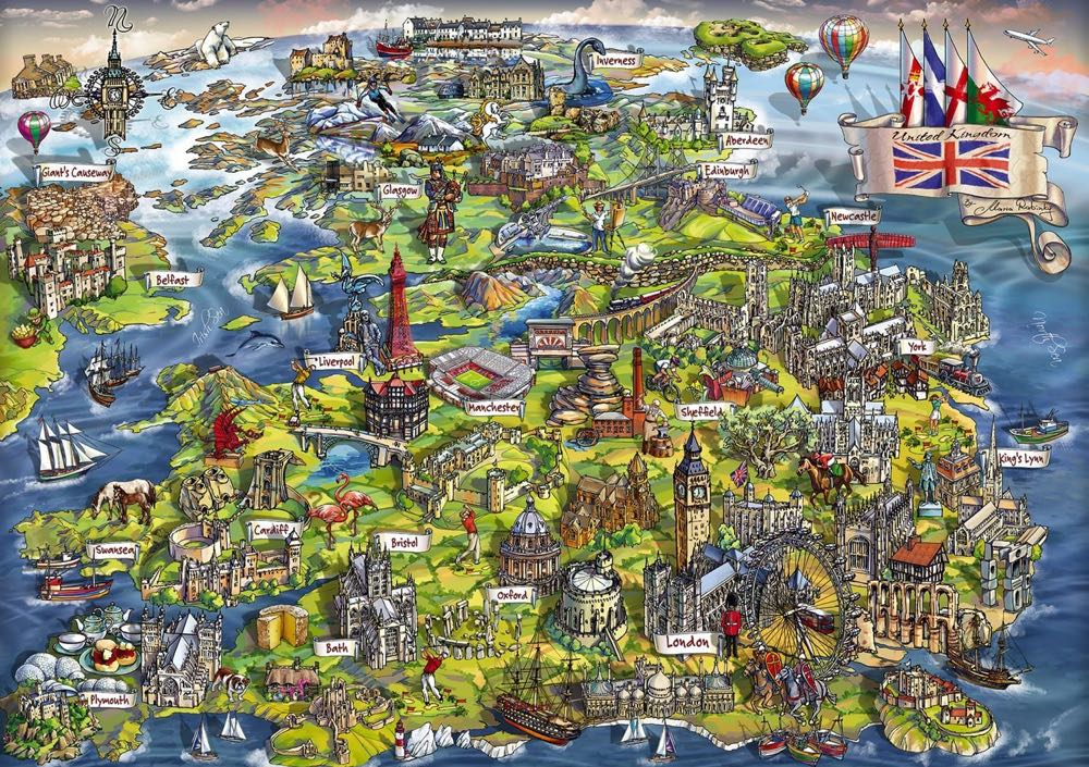 Beautiful Britain (NFT) - Gibson puzzle collectible - Main Image 2