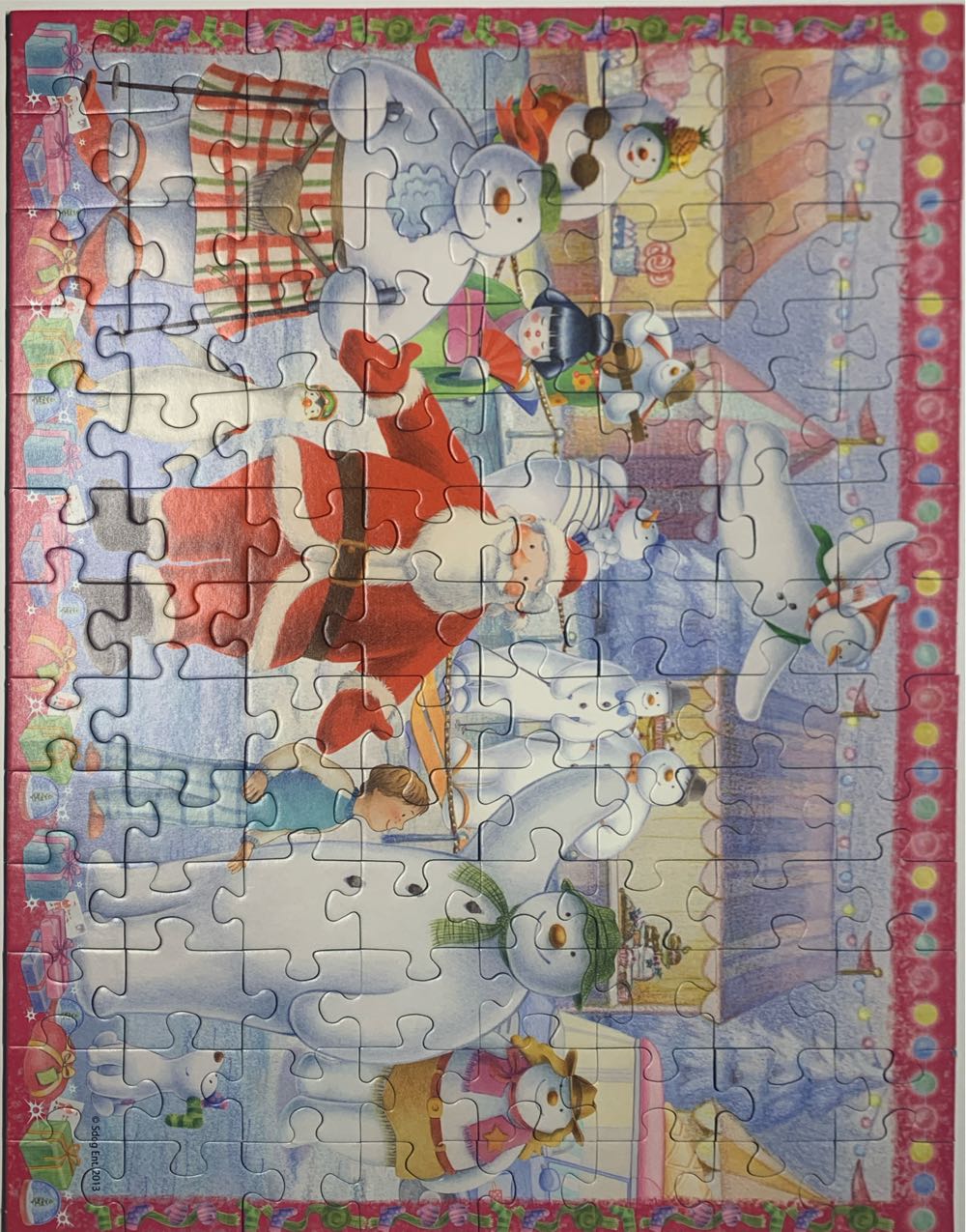 The Snowman and the Snowdog - Ravensburger 🇩🇪 puzzle collectible [Barcode 4005556105144] - Main Image 2
