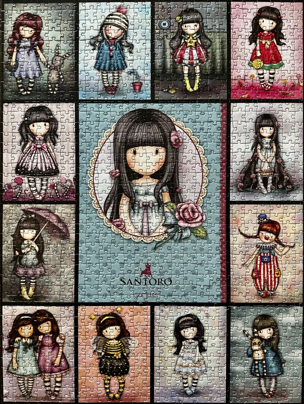 Gorjuss - Magical Collage - PuzzleYOU puzzle collectible [Barcode 2200427466016] - Main Image 2