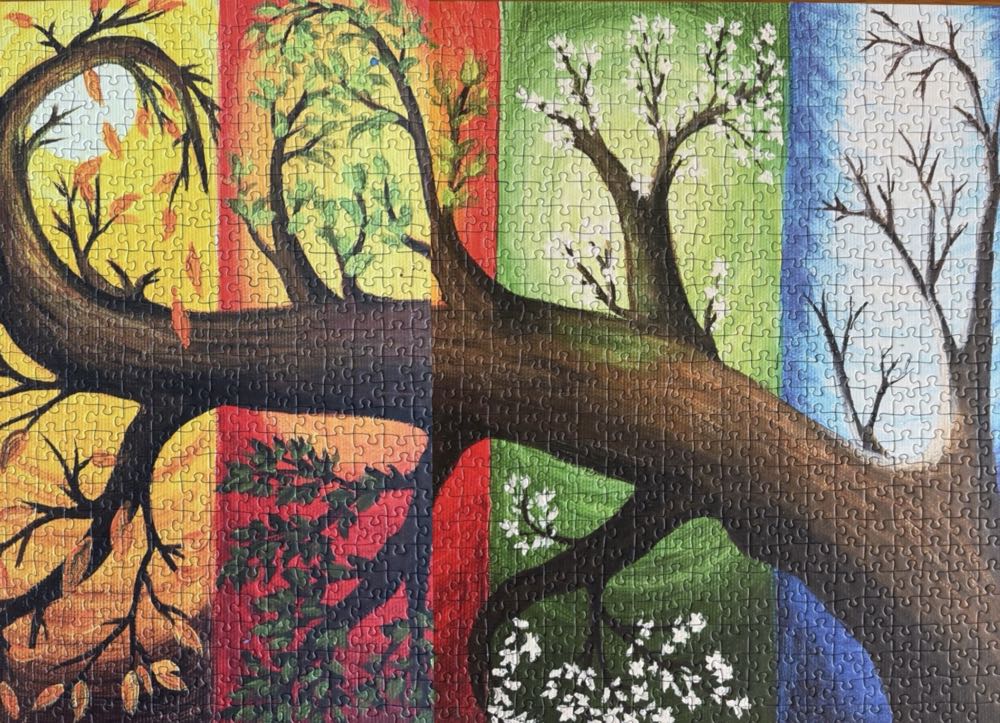 Four Seasons 🟦🇨🇦 - Ravensburger puzzle collectible - Main Image 3