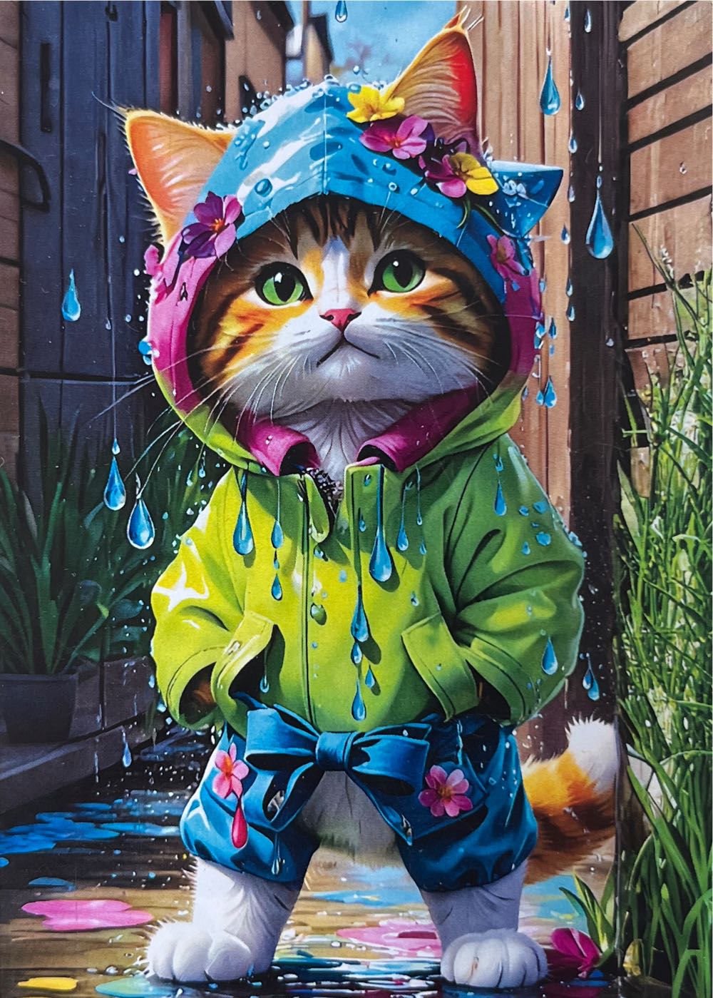 Koo Koo Cat - All Jigsaw Puzzles puzzle collectible [Barcode 37532830919] - Main Image 2