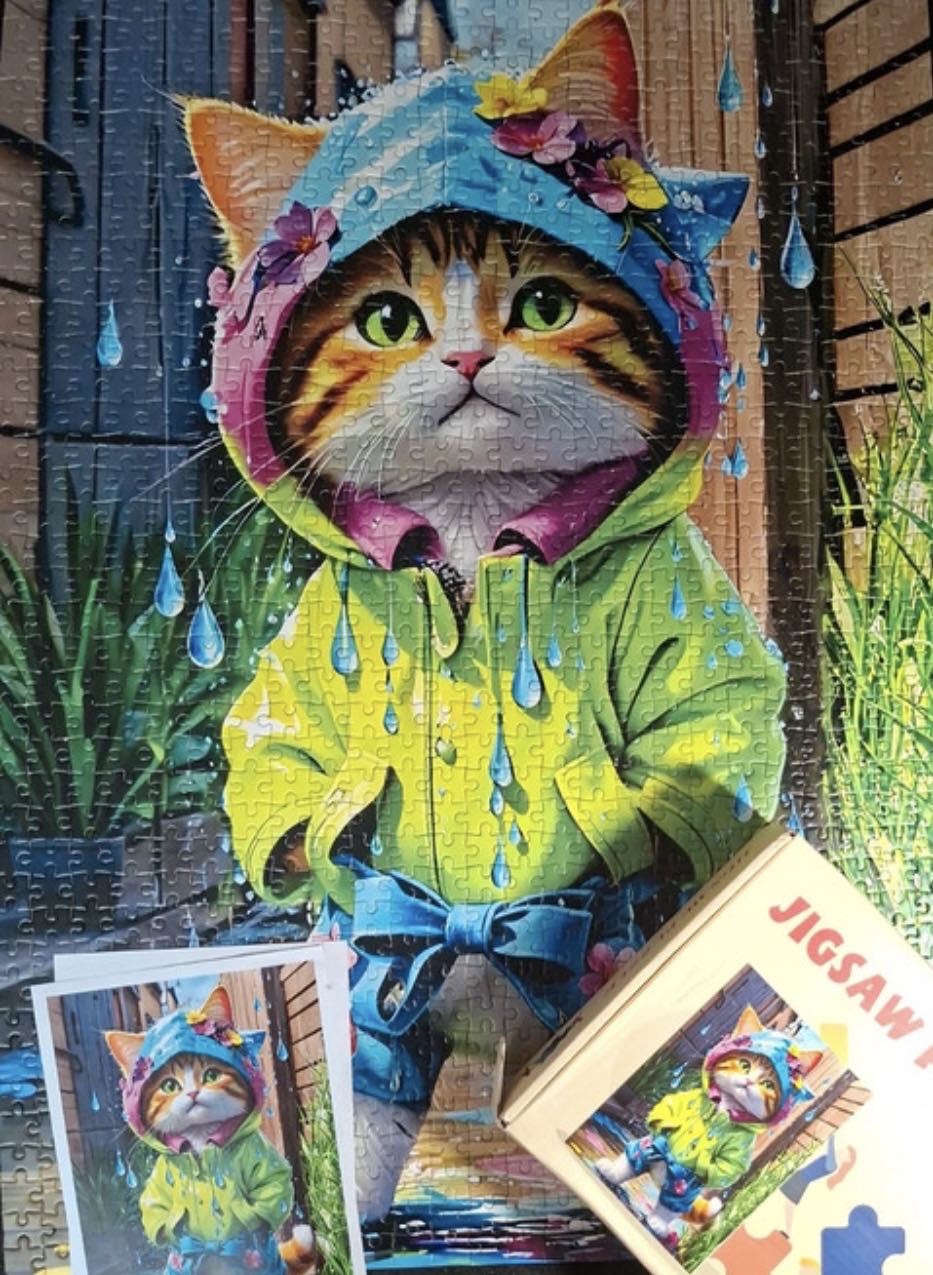 Koo Koo Cat - All Jigsaw Puzzles puzzle collectible [Barcode 37532830919] - Main Image 4