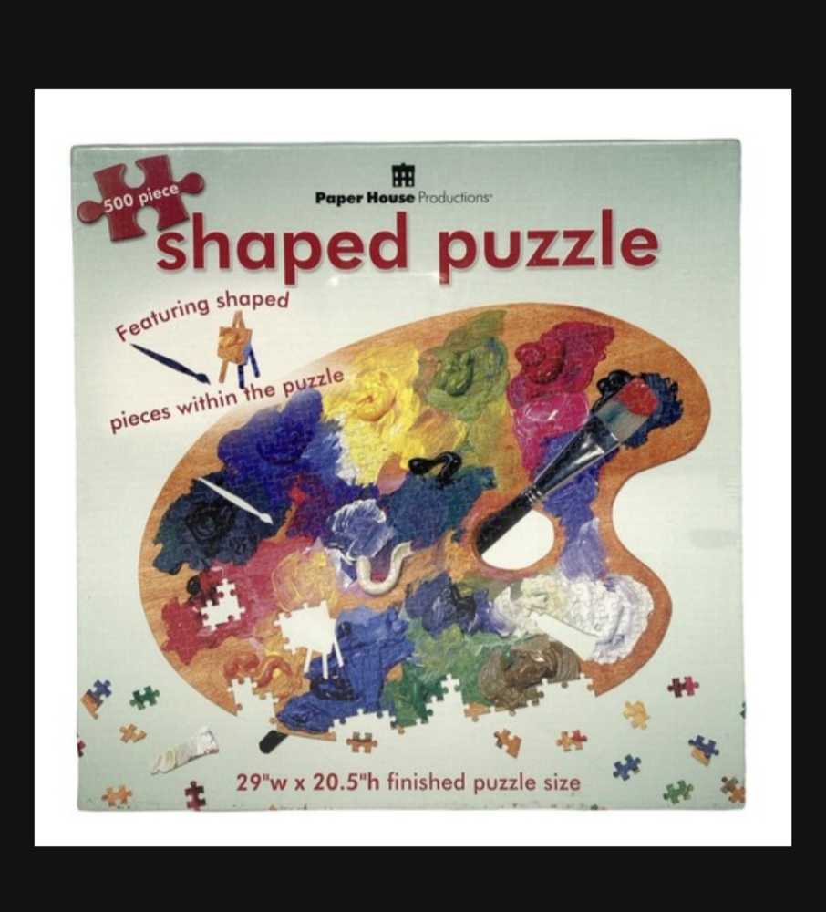 Paint Palette  - Paper House puzzle collectible [Barcode 767636580398] - Main Image 2