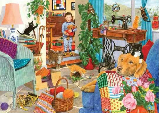 Kitten Chaos - House of Puzzles Ltd HOP, The puzzle collectible [Barcode 5060002007020] - Main Image 2