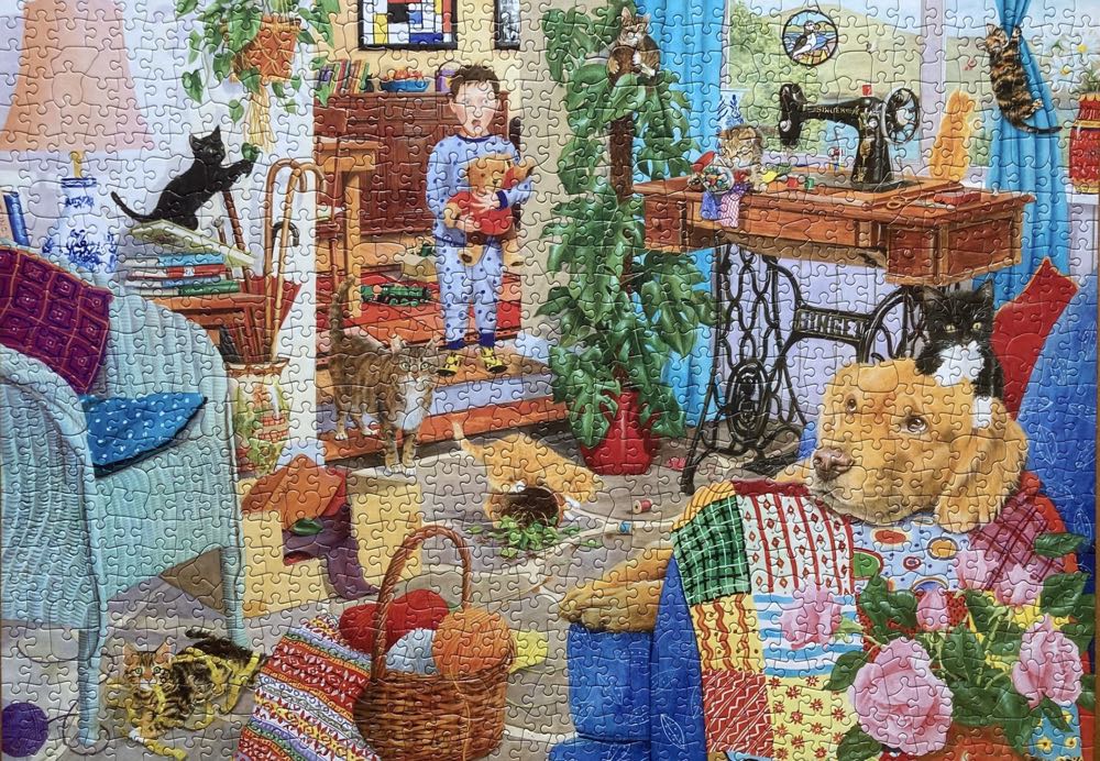 Kitten Chaos - House of Puzzles Ltd HOP, The puzzle collectible [Barcode 5060002007020] - Main Image 3