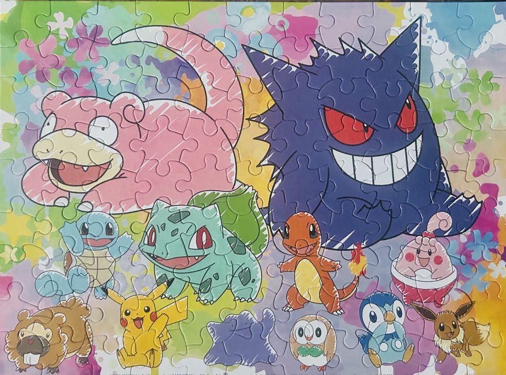 0246 Buffalo: Pokemon Canvas Art - Buffalo puzzle collectible [Barcode 079346048571] - Main Image 2
