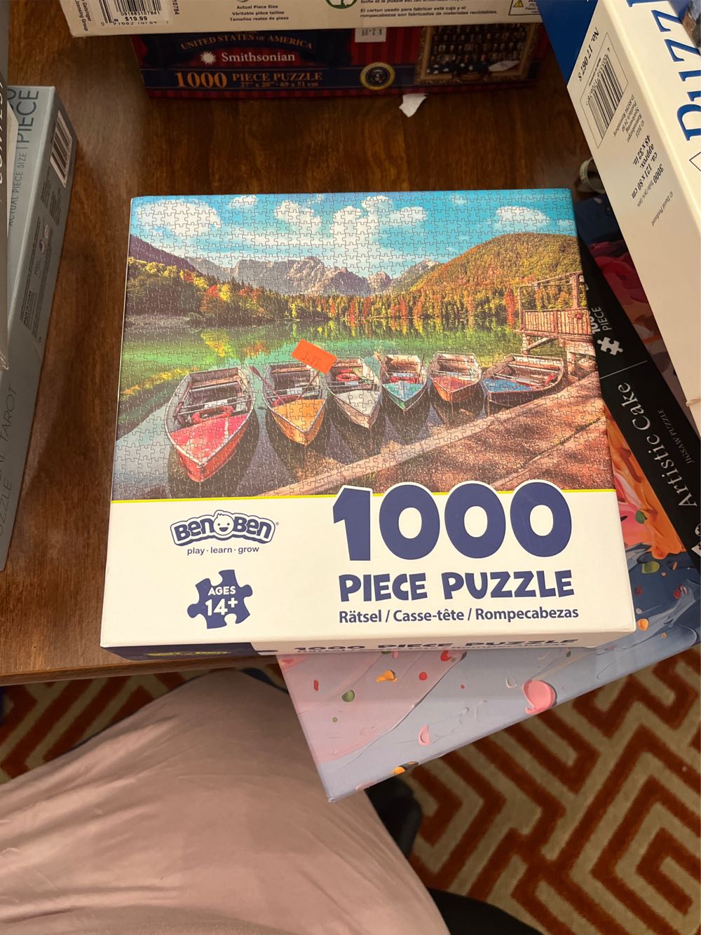 Clementoni Multi 3x Jigsaw City Landmarks New York London Rome New