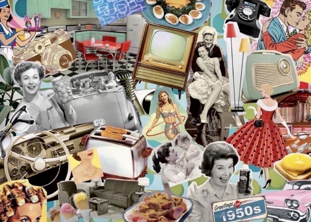 The 50s - Ravensburger puzzle collectible [Barcode 4005556173877] - Main Image 2