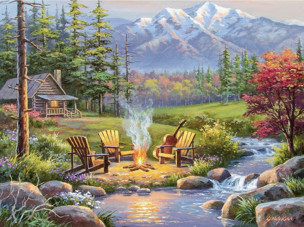 Riverside Livingroom - Ravensburger puzzle collectible [Barcode 4005556164455] - Main Image 2