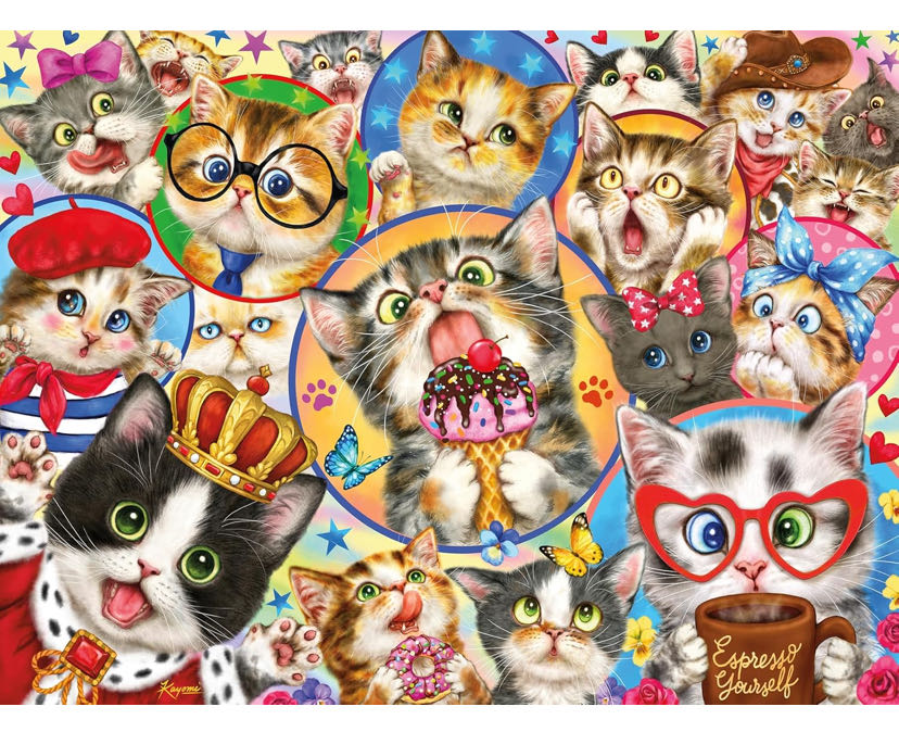 Charactor Cats - Ceaco puzzle collectible - Main Image 2