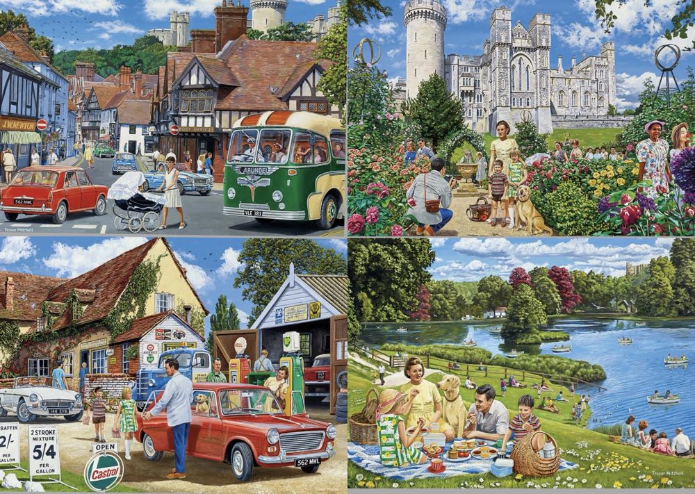 Day Out With The Family Saskia Lenen - Gibsons puzzle collectible [Barcode 5012269150674] - Main Image 2