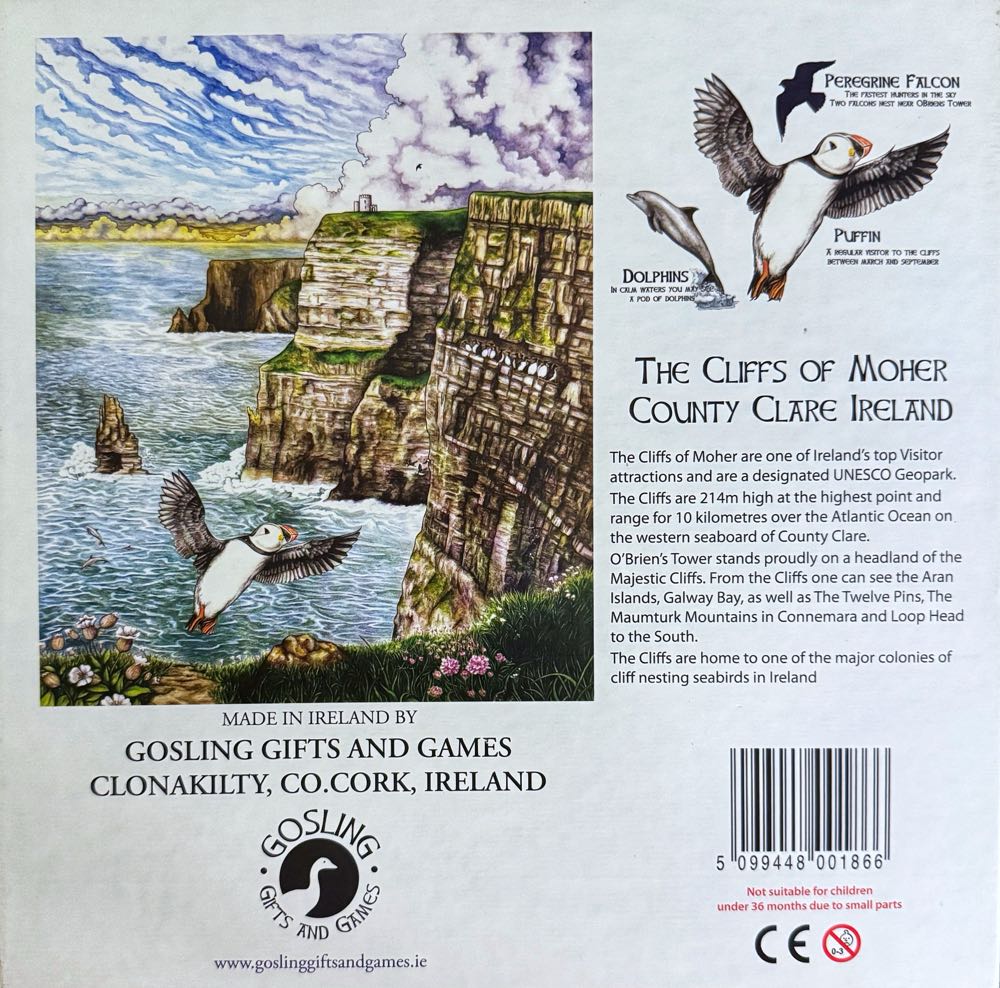 The Cliffs of Moher (NFT) 🇮🇪 - Gosling Games puzzle collectible [Barcode 5099448001866] - Main Image 3
