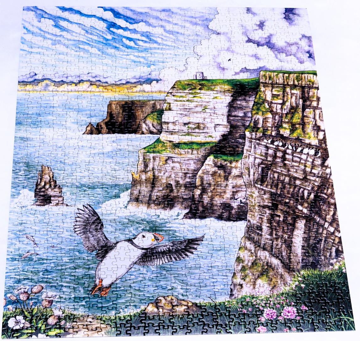 The Cliffs of Moher (NFT) 🇮🇪 - Gosling Games puzzle collectible [Barcode 5099448001866] - Main Image 4