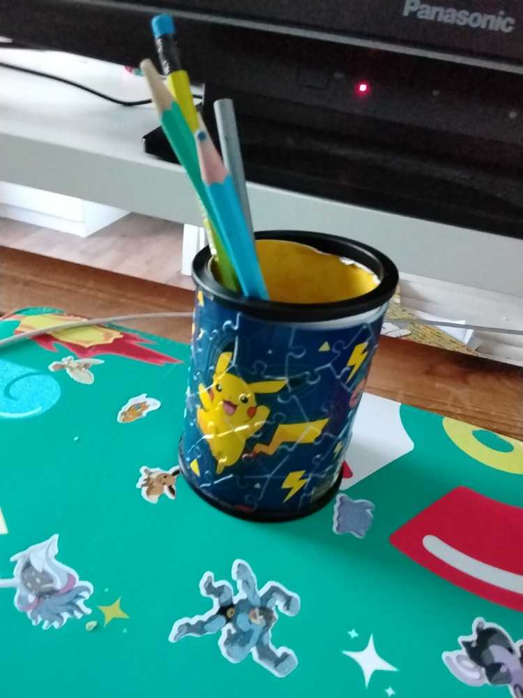 Pokemon Pencil Pot Puzzle  puzzle collectible - Main Image 2