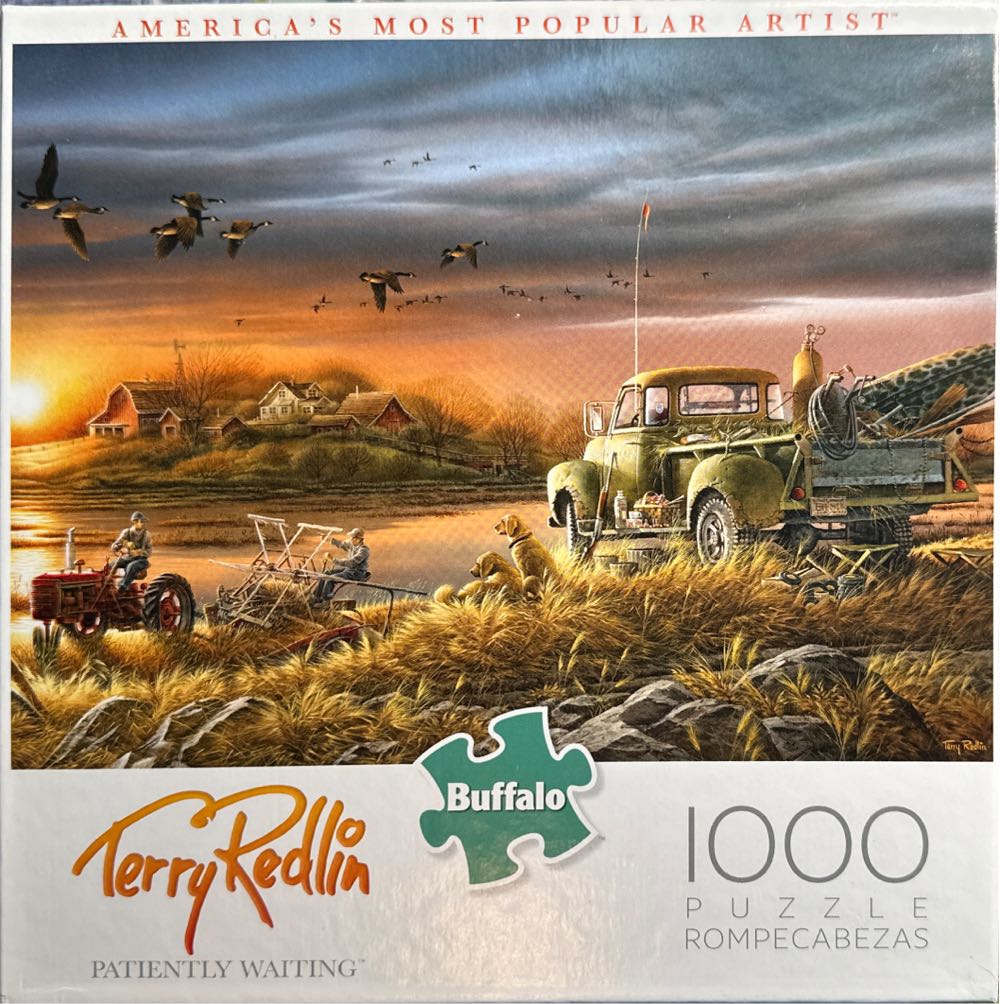 Patiently Waiting - Buffalo Games puzzle collectible - Main Image 2