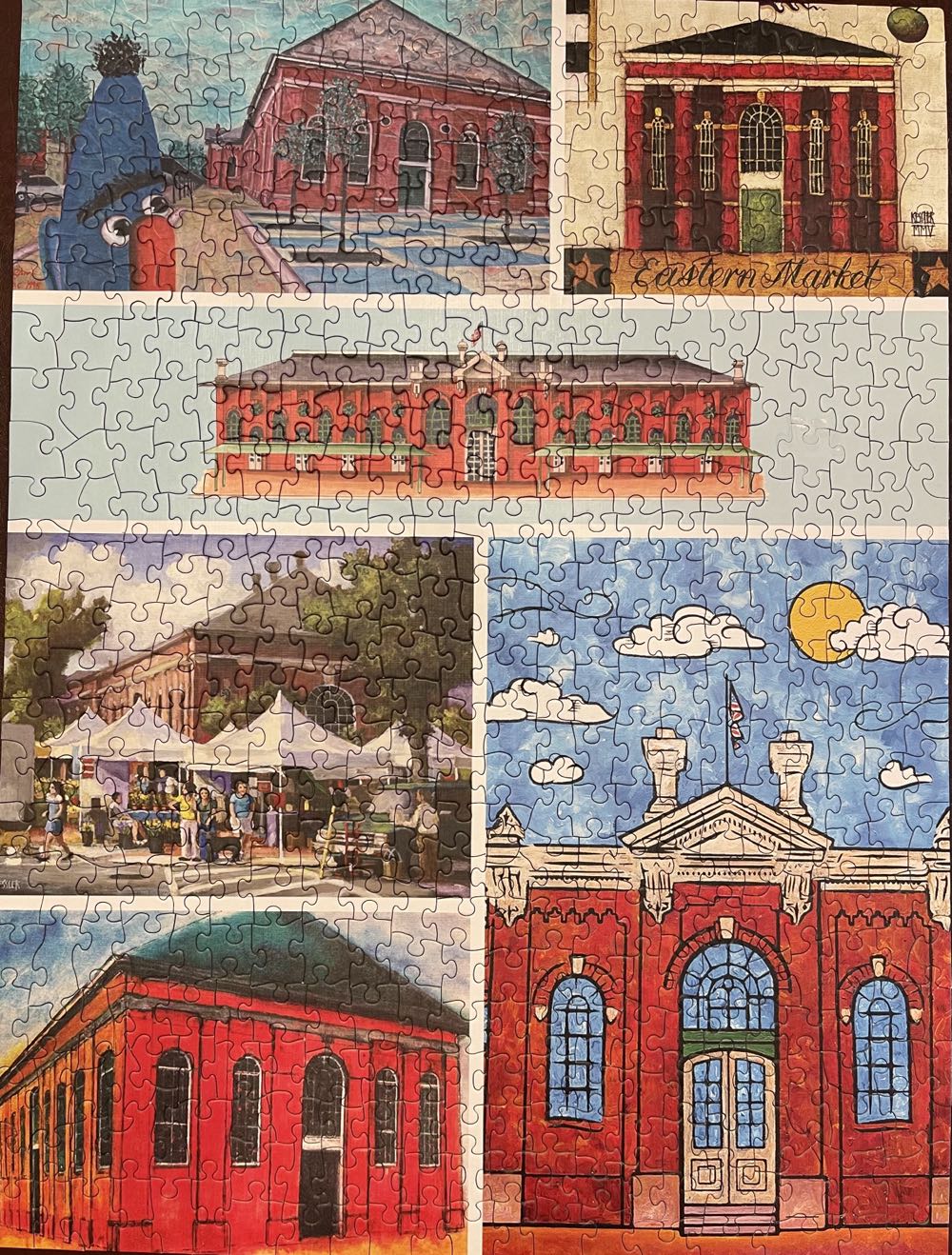 Eastern Market Washington DC - Lanyrinth Games And Puzzles puzzle collectible - Main Image 2