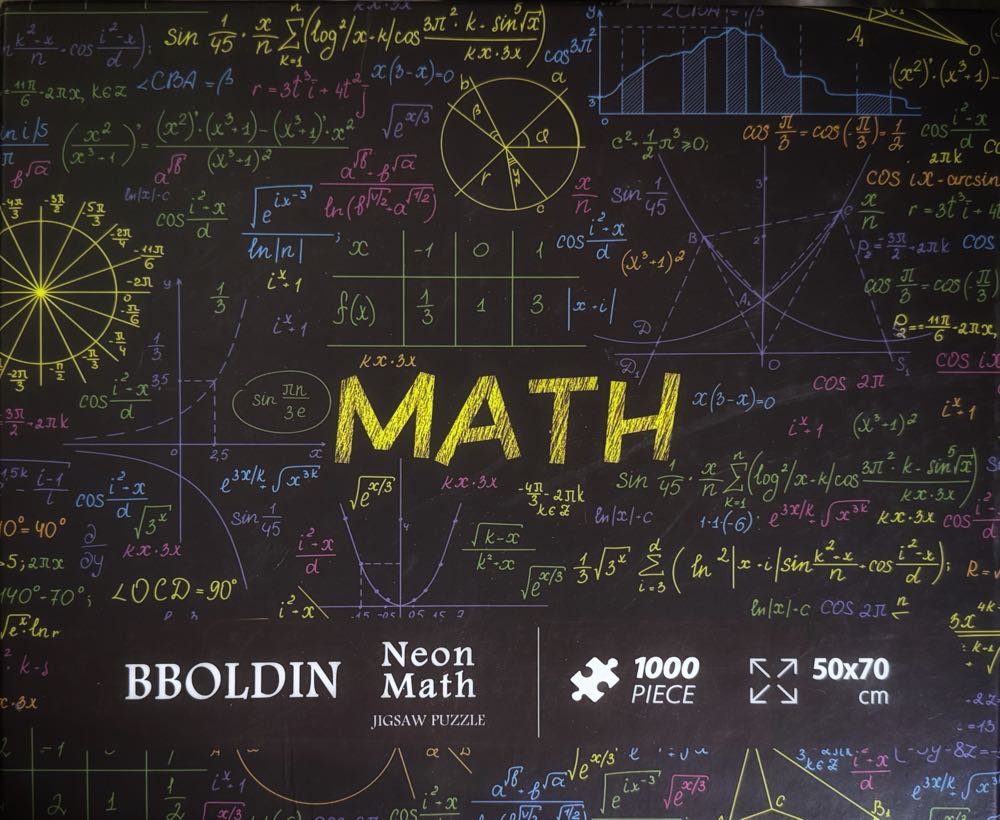 Neon Math - BBoldin puzzle collectible - Main Image 2