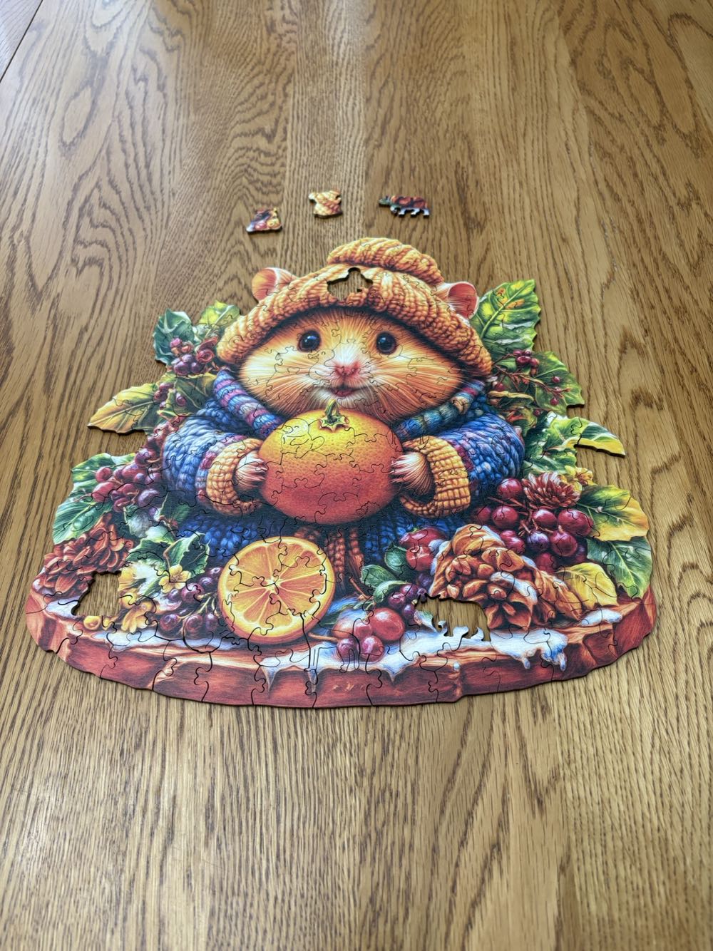 Wooden Charming Squirrel - Wooden Puzzle puzzle collectible - Main Image 4