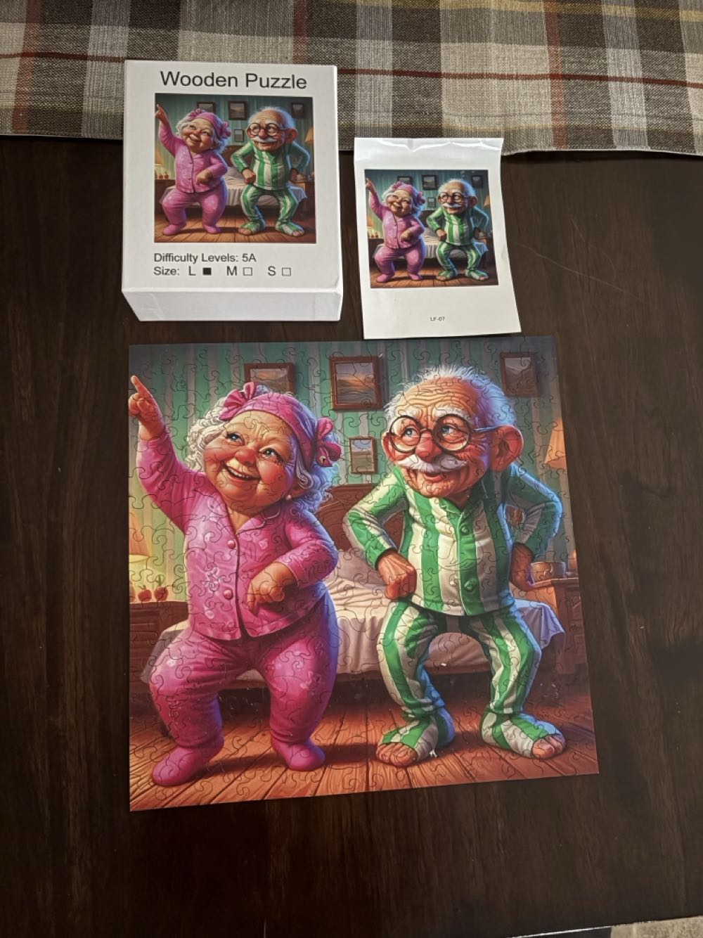 Wooden Charming Dancing Couple - Wooden Puzzle puzzle collectible - Main Image 2