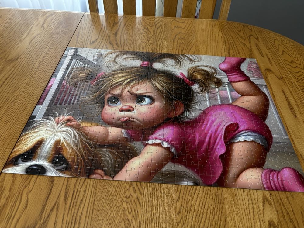 Baby Girl - Jigsaw Puzzle puzzle collectible - Main Image 3