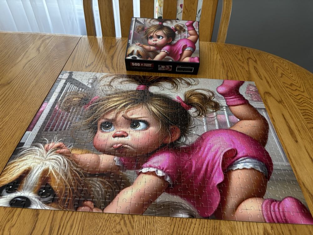 Baby Girl - Jigsaw Puzzle puzzle collectible - Main Image 4
