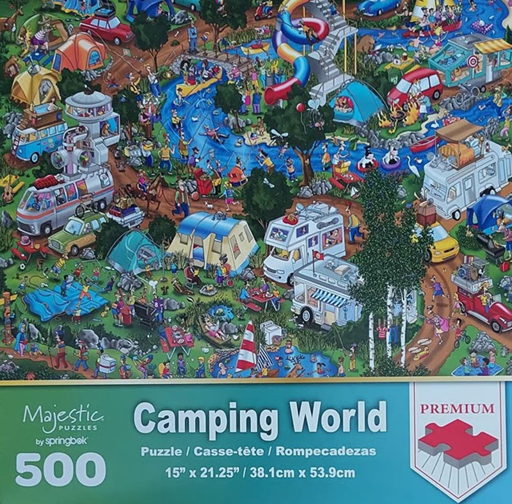 Camping World - Majestic By Springbok puzzle collectible - Main Image 2