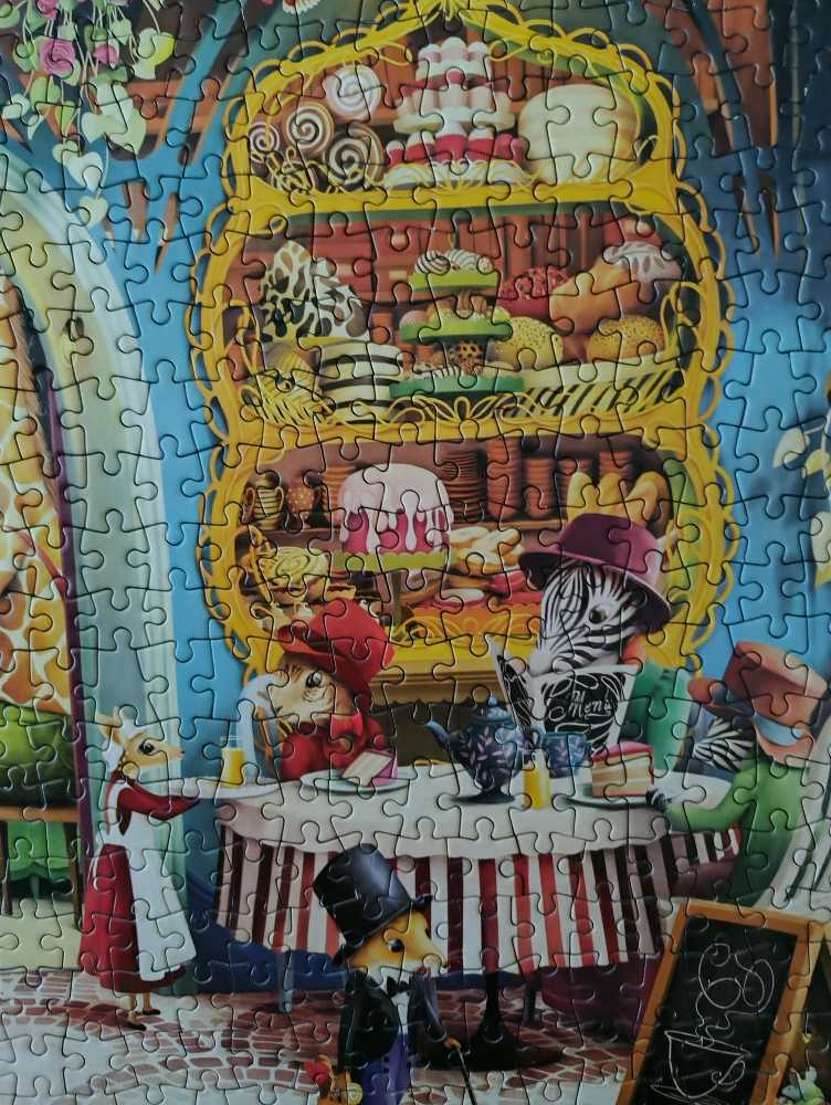 CJ- Cafe Floofington - Great British Jigsaws puzzle collectible - Main Image 4
