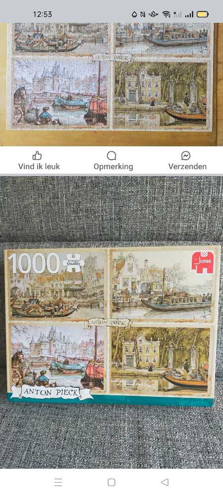 Masterpieces 500 Piece Glitter Jigsaw Puzzle Santa’s Depot 15”x21”