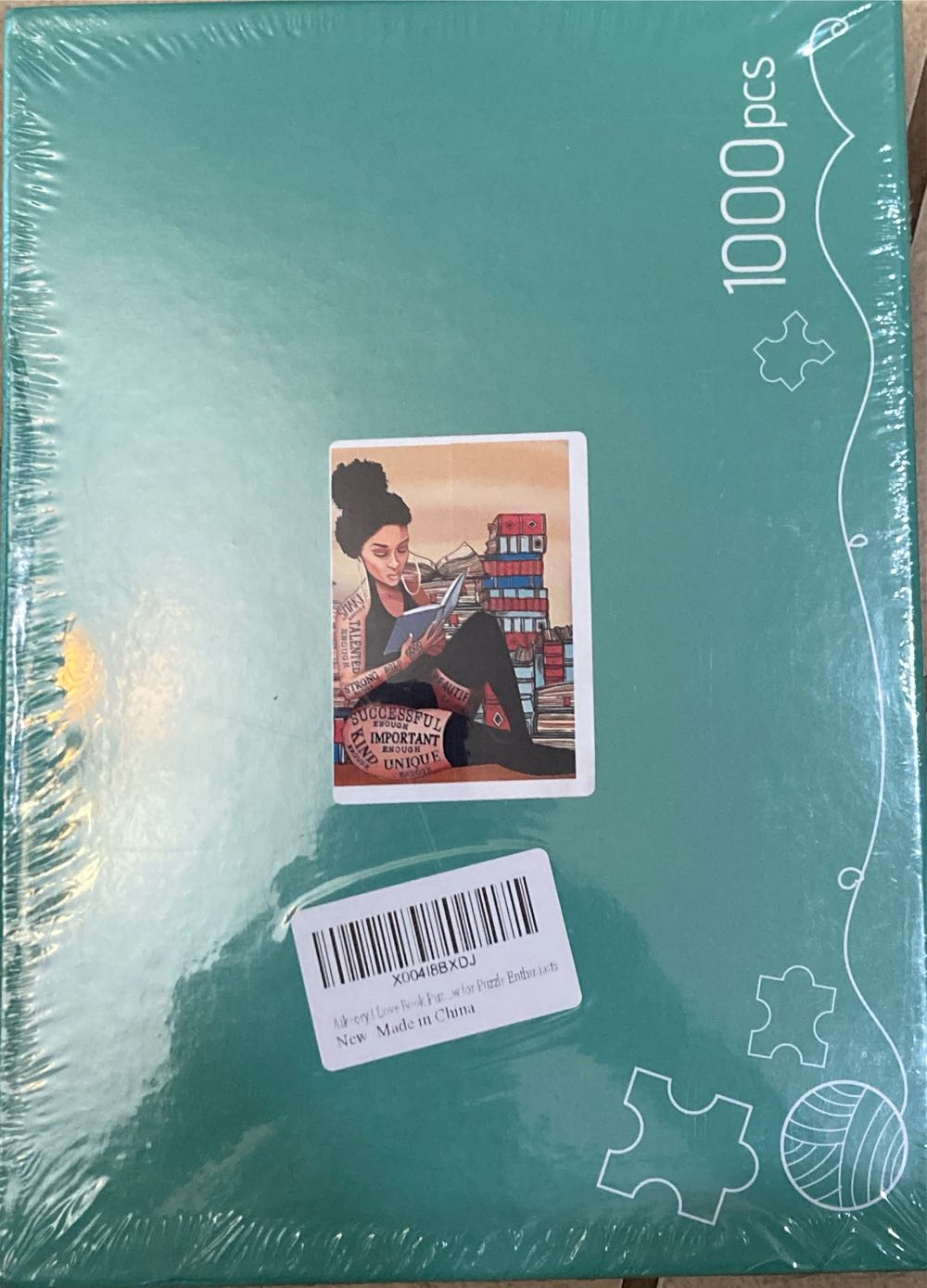 Pieces Jigsaw Puzzle For Adults – Matte Finish Soft Touch Easy To Assemble Tight Fit Vivid Colors Missing Pieces Service – Forest Landscape With Log River Cabin – By Enjoy Puzzle