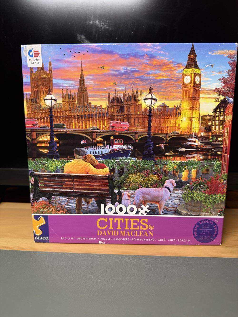 Cities - London - Ceaco puzzle collectible [Barcode 021081310857] - Main Image 2