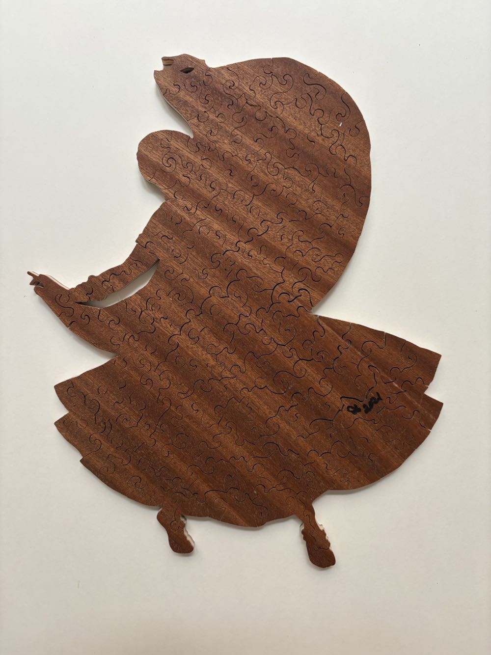 Ruth St. Denis in a Costume of India - Dep Qua Puzzles puzzle collectible - Main Image 2