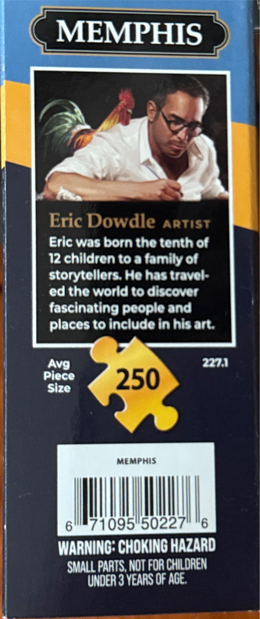 Memphis - Dowdle 🇺🇸 puzzle collectible [Barcode 671095502276] - Main Image 4