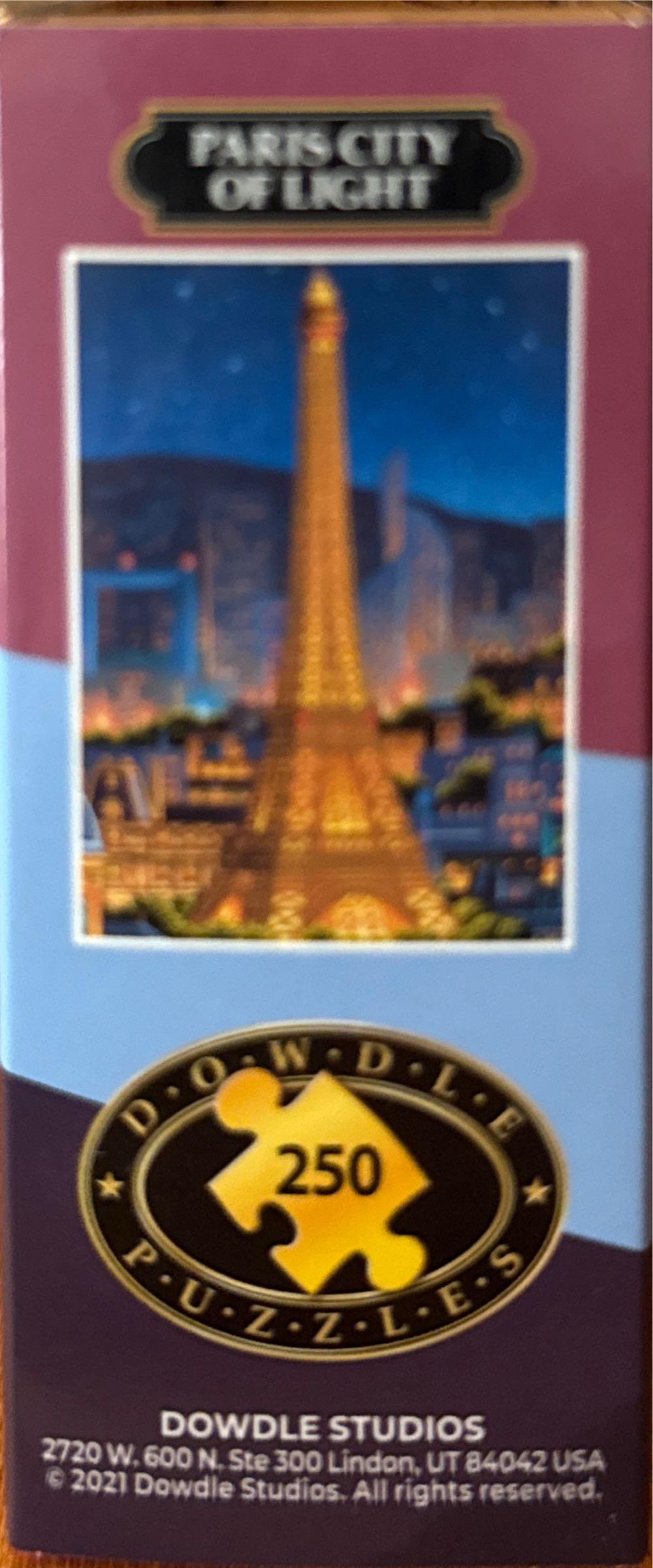 Paris City Of Lights - Dowdle 🇺🇸 puzzle collectible [Barcode 671095502733] - Main Image 3