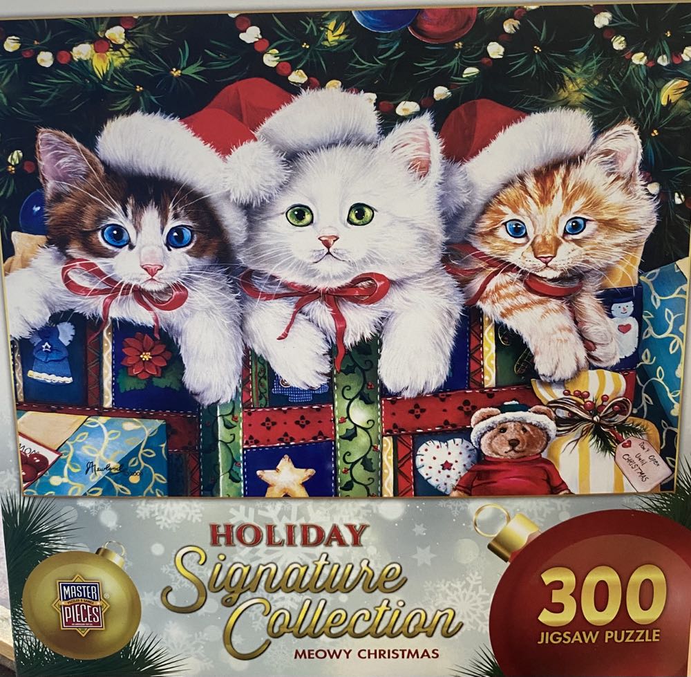 Meowy Christmas - Master Pieces puzzle collectible [Barcode 705988484193] - Main Image 2