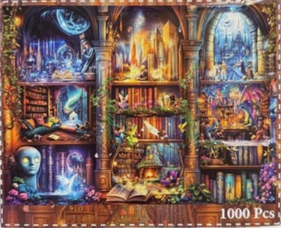 Enchanted Library - Tang /Huadada puzzle collectible - Main Image 2