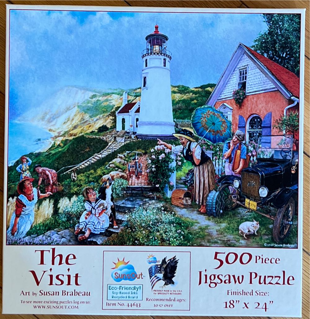 Clementoni 35574 Jigsaw Puzzle 500 Pieces For Adults And Youth Collection Miami Beach Theme Compact Box With Poster Included Gift Idea For Men And Women Made In Italy 49 X 36 Cm 35574