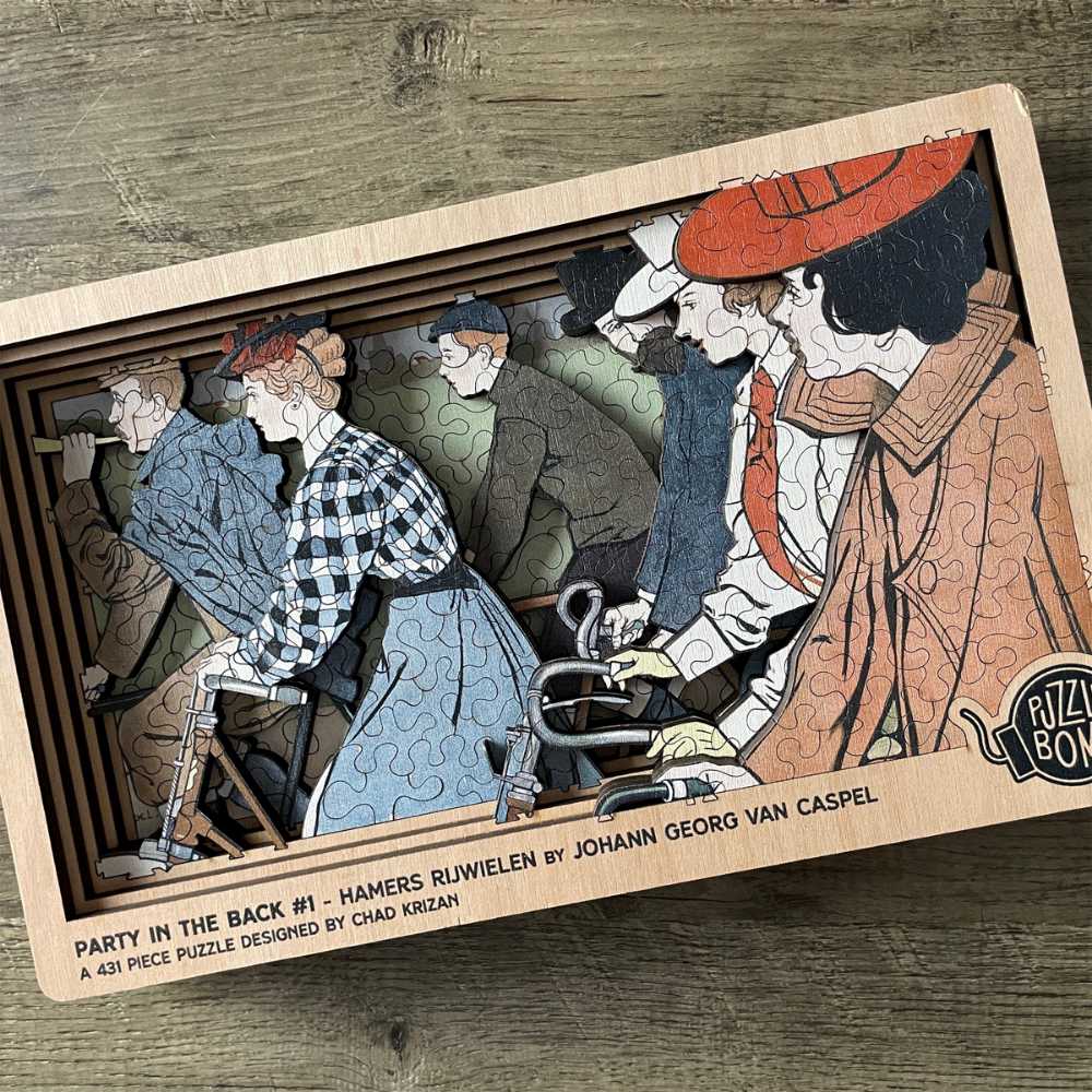 Party in the Back #1: Hamers Rijwielen - puzzle bomb puzzle collectible [Barcode 860005883318] - Main Image 3