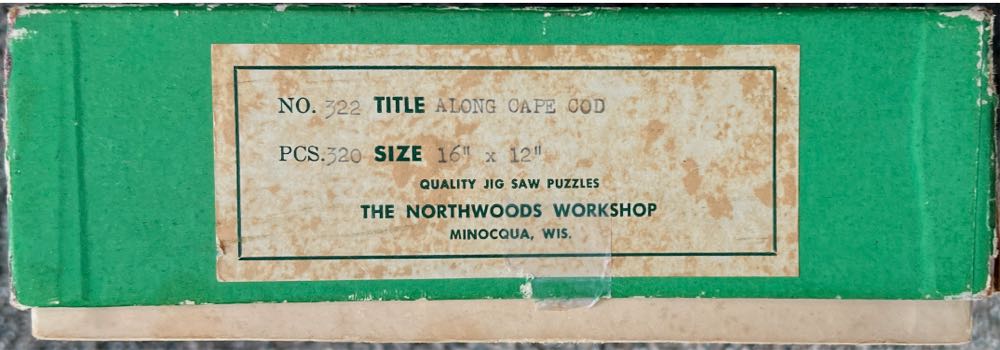 Along Cape Cod - 915, 9/1/25 - SOLD - The Northwoods Workshop - Minocqua, WI puzzle collectible - Main Image 3