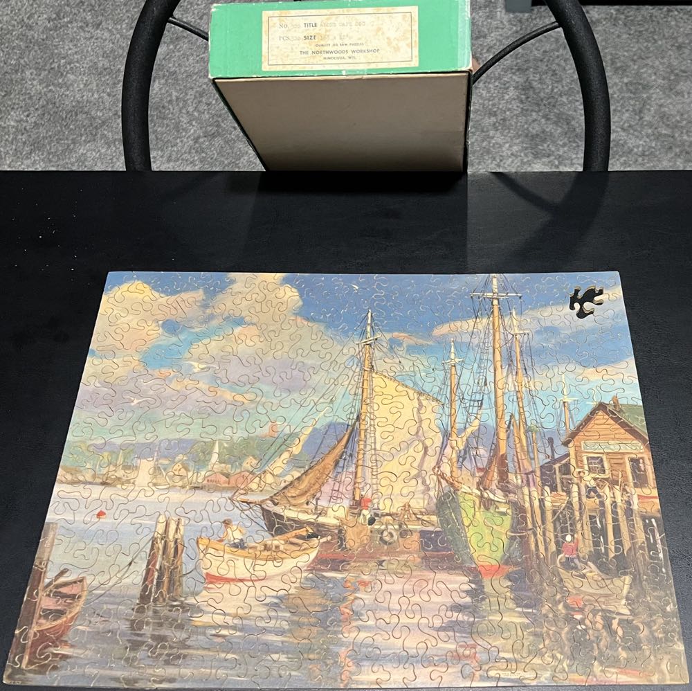 Along Cape Cod - 915, 9/1/25 - SOLD - The Northwoods Workshop - Minocqua, WI puzzle collectible - Main Image 4
